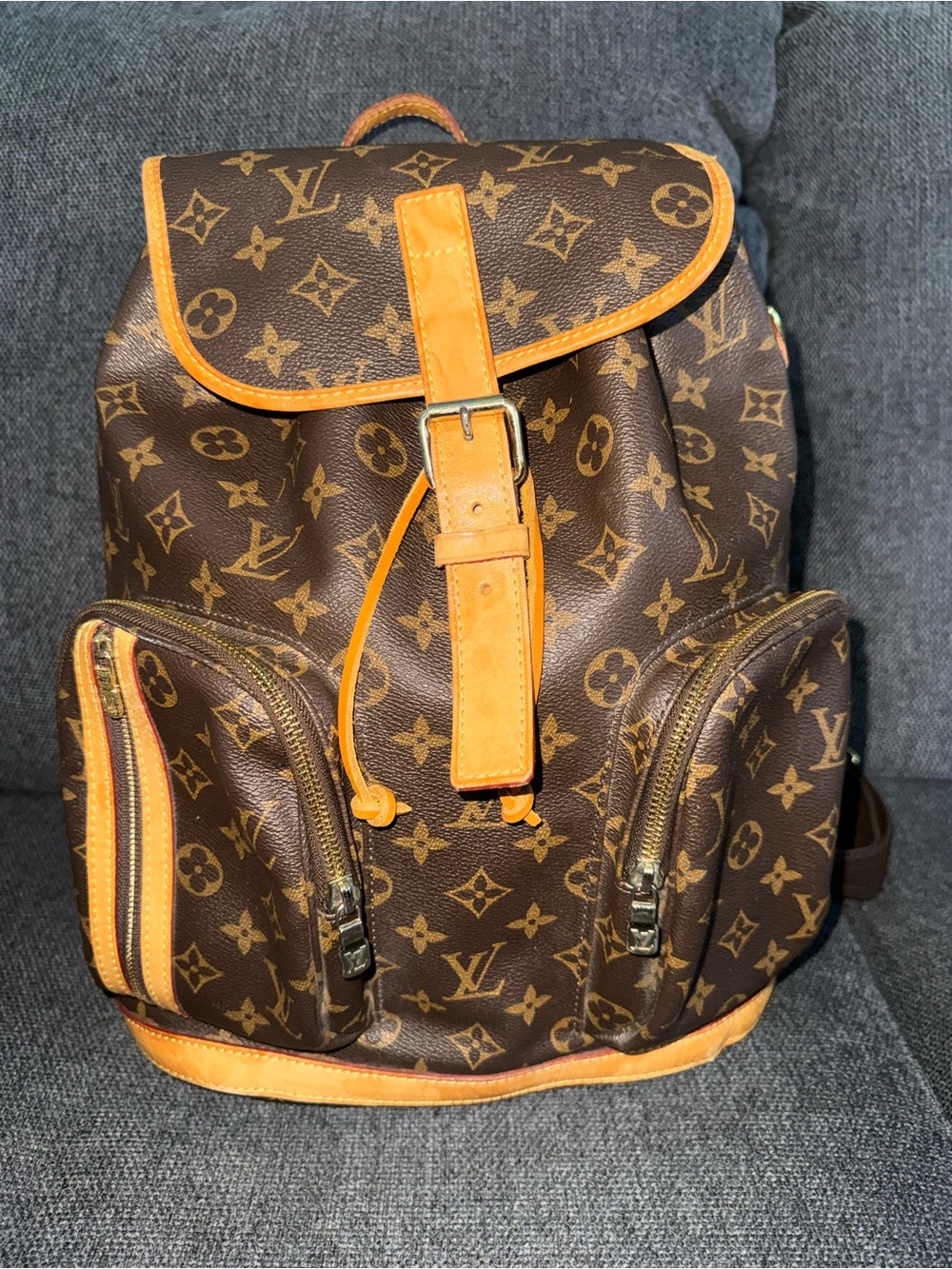 Louis Vuitton Bosphore Sac À Dos Monogram Canvas Backpack